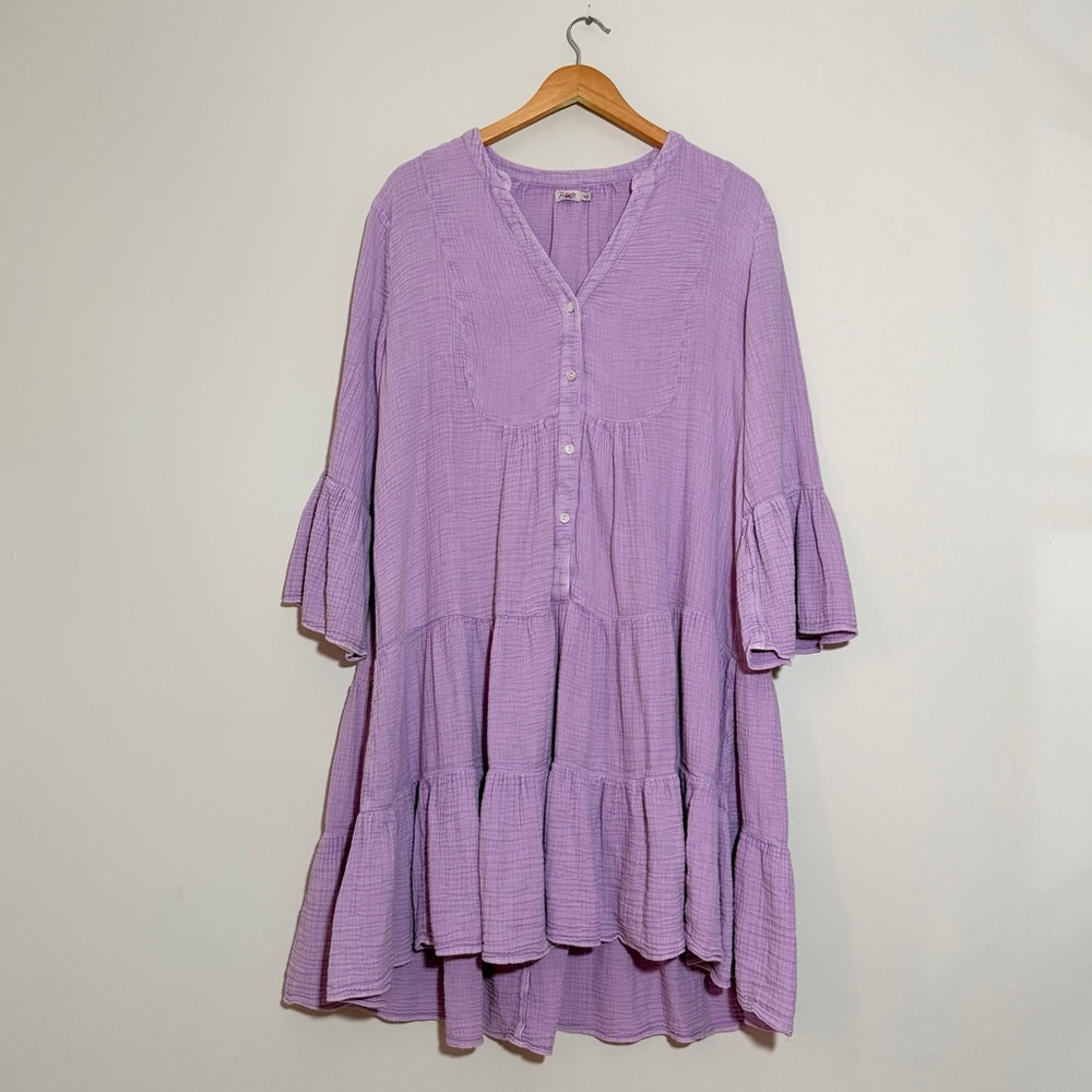 Faherty Dream Cotton Gauze Kasey Dress